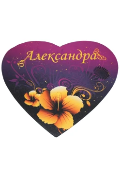 Коврик для мыши в форме сердца 5 мм, с полной запечаткой#2 Коврик для мыши в форме сердца 5 мм, с полной запечаткой#2