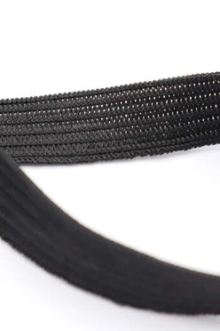 Купить резинку плоскую 100% пэ, 10 мм, черную
