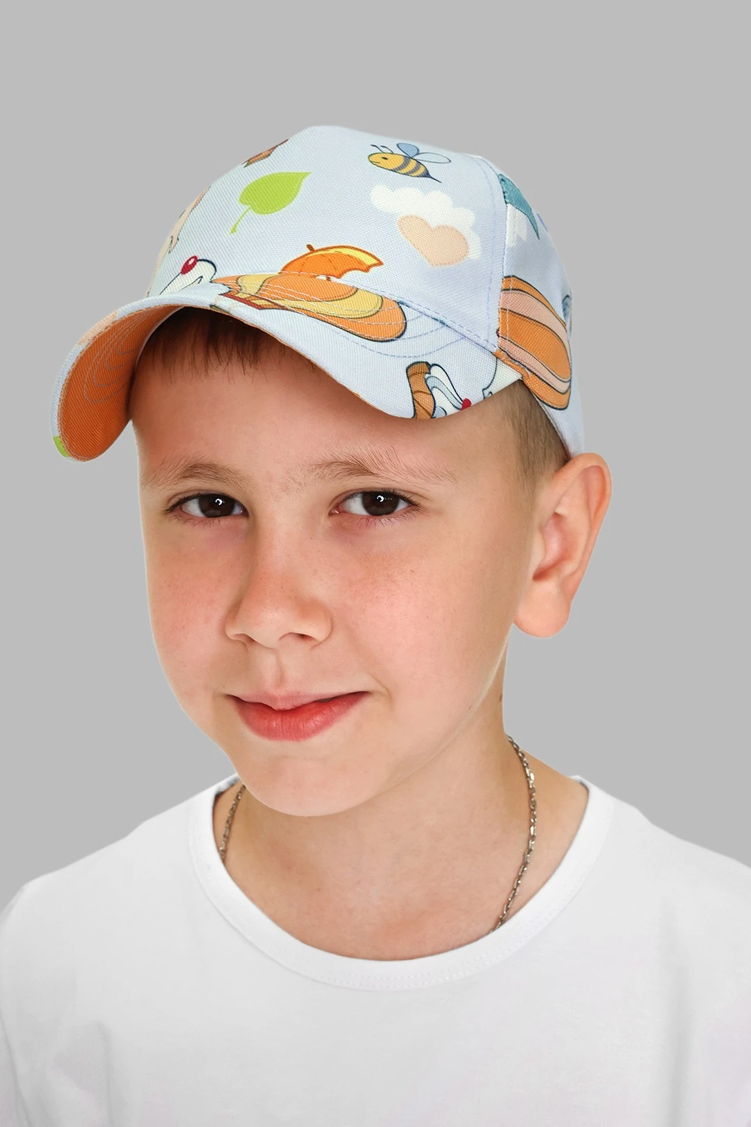 Бейсболка Стандарт детская с полной запечаткой (полиэстер)#1