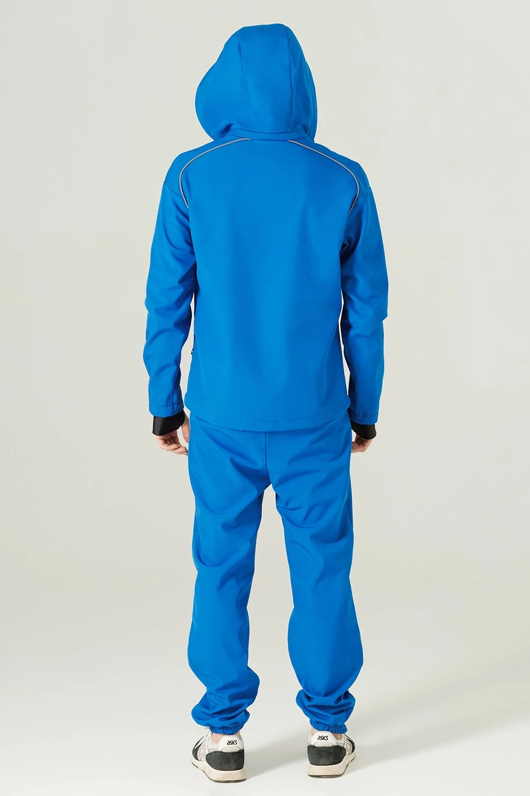 Ветровка Форест из софтшелла унисекс, однотонная#4