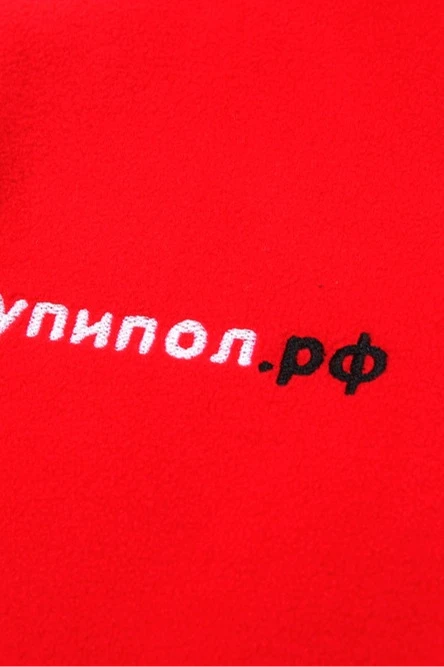 Толстовка Харисон флисовая без капюшона унисекс, однотонная "Kupipol.rf"#1