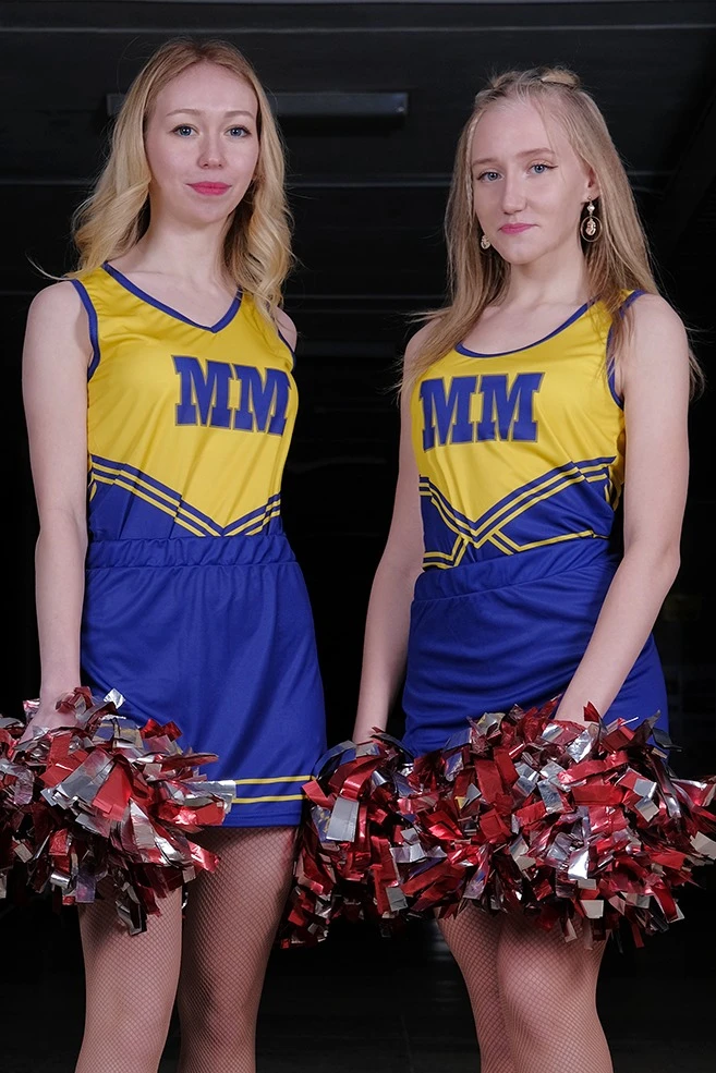 Юбка Шанталь с шортами женская, с полной запечаткой "Ultramarine"#3