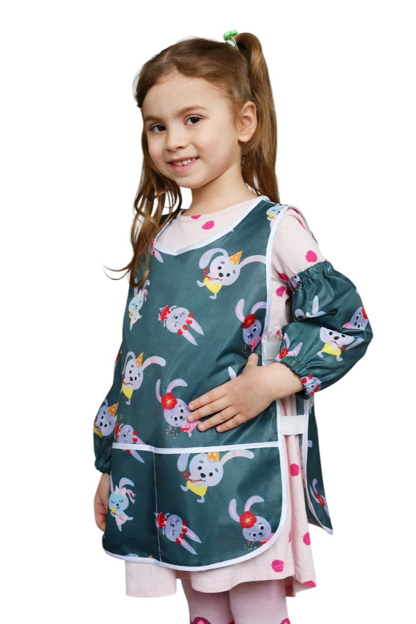 Фартук Снуппи 38х62 см с нарукавниками детский с полной запечаткой#2