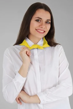 Купить косынку Лолла 40х40х70  см желтую