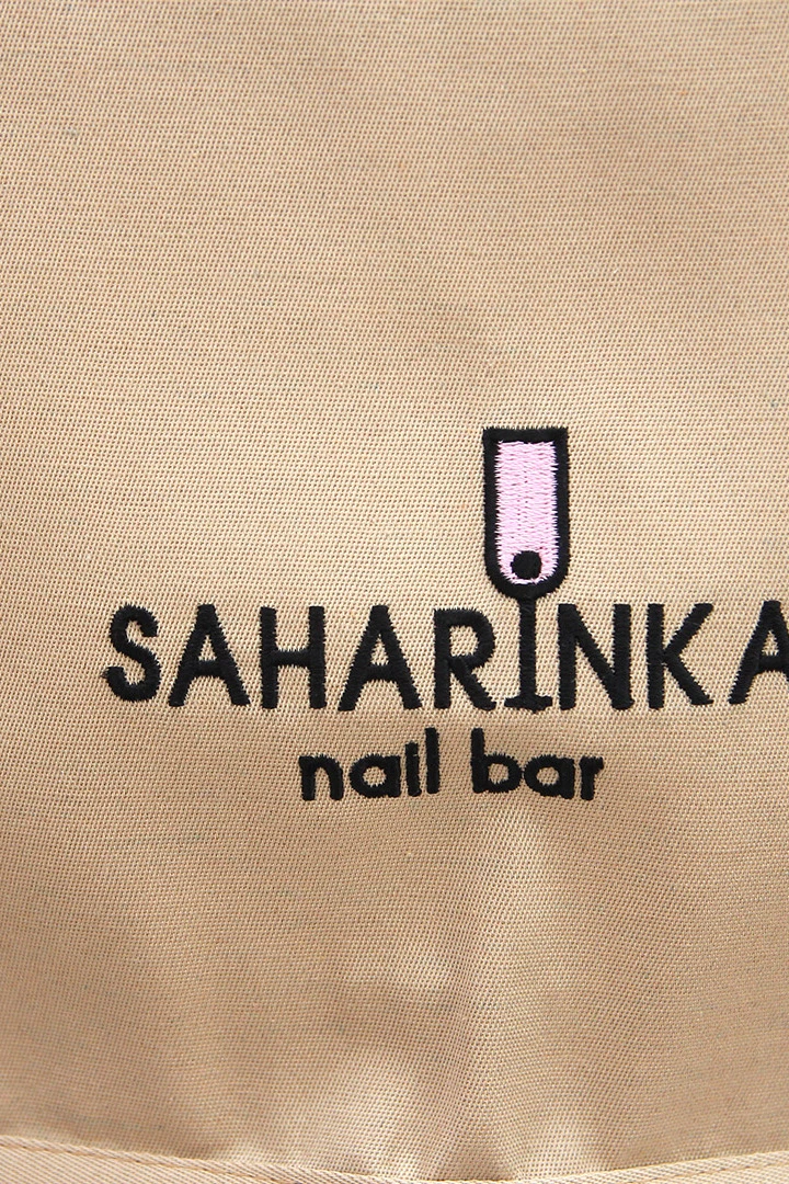 Фартук Эспрессо с шейной лямкой, однотонный "SAHARINKA"#3