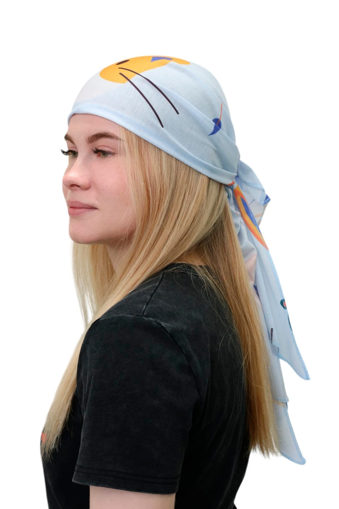 Бандана с полной запечаткой, полиэстер 95х95х135 см#3 Бандана с полной запечаткой, полиэстер 95х95х135 см#3