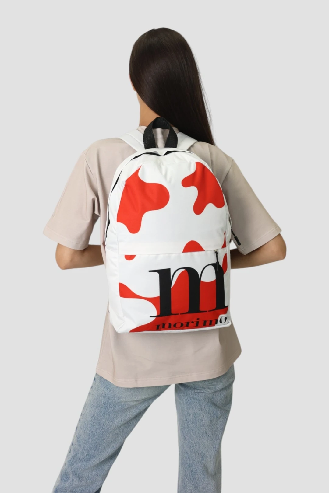 Купить рюкзак Тодес с жестким каркасом 30х45х12 см с полной запечаткой "Morimo"