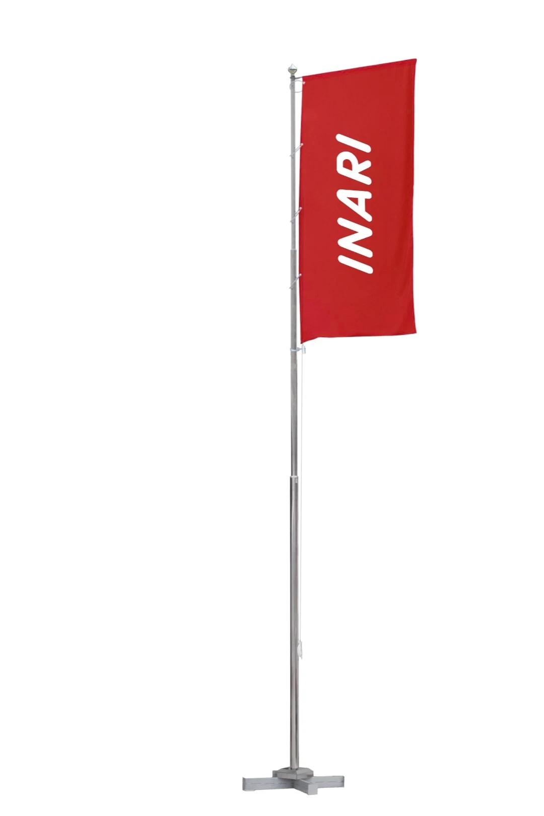 Купить флагшток из нержавейки с открытым механизмом 11 м