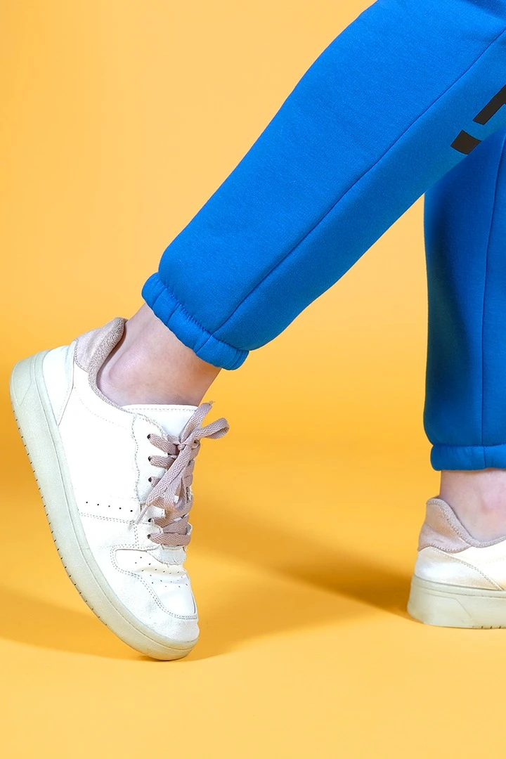 Спортивный костюм Лофт из футера женский, однотонный "Be yourself"#5