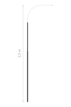 Купить Флагшток Флекс 2,5 м