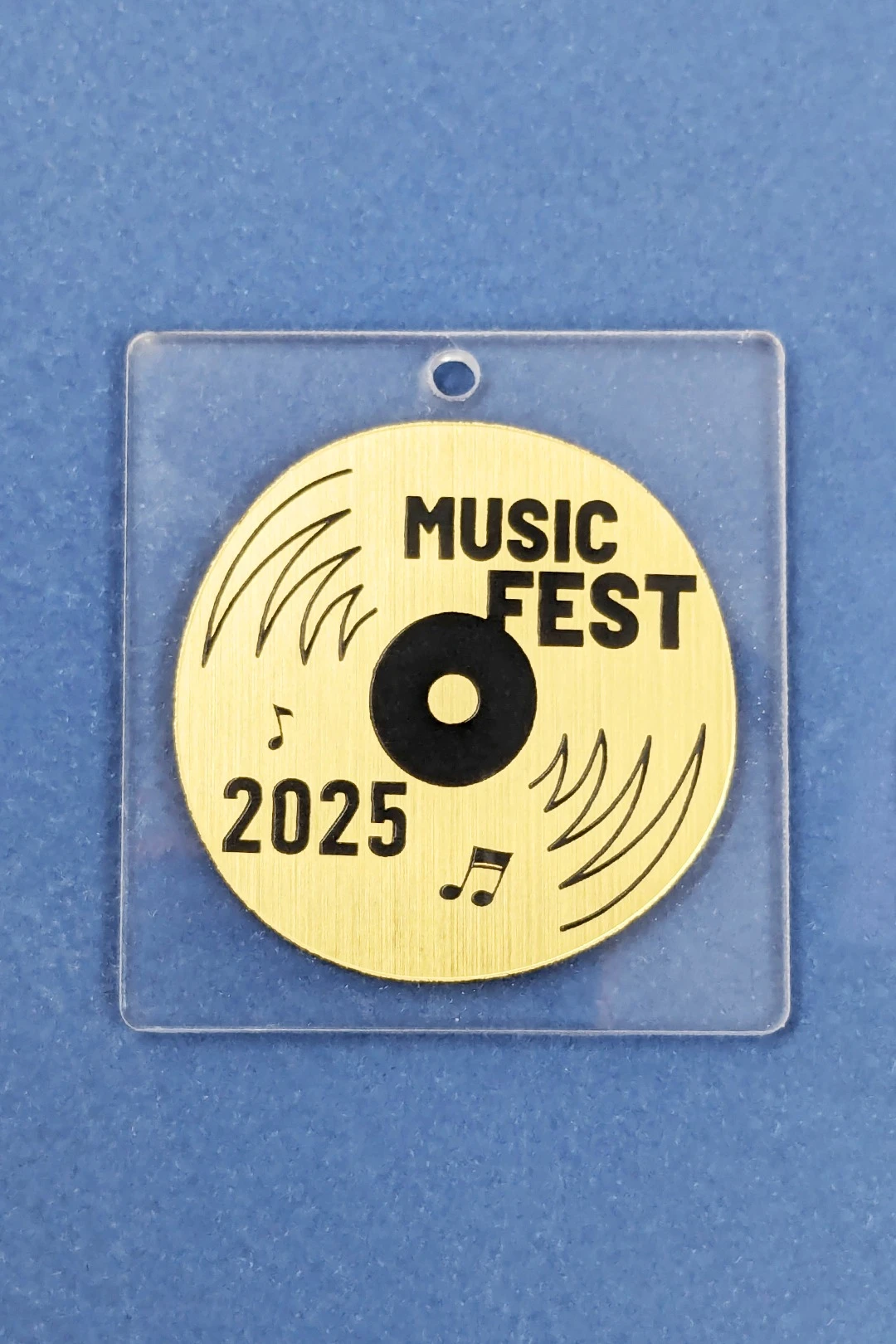 Медаль из акрила Круг 50 мм с гравировкой _COPY_1 Медаль из акрила Круг 50 мм с гравировкой _COPY_1