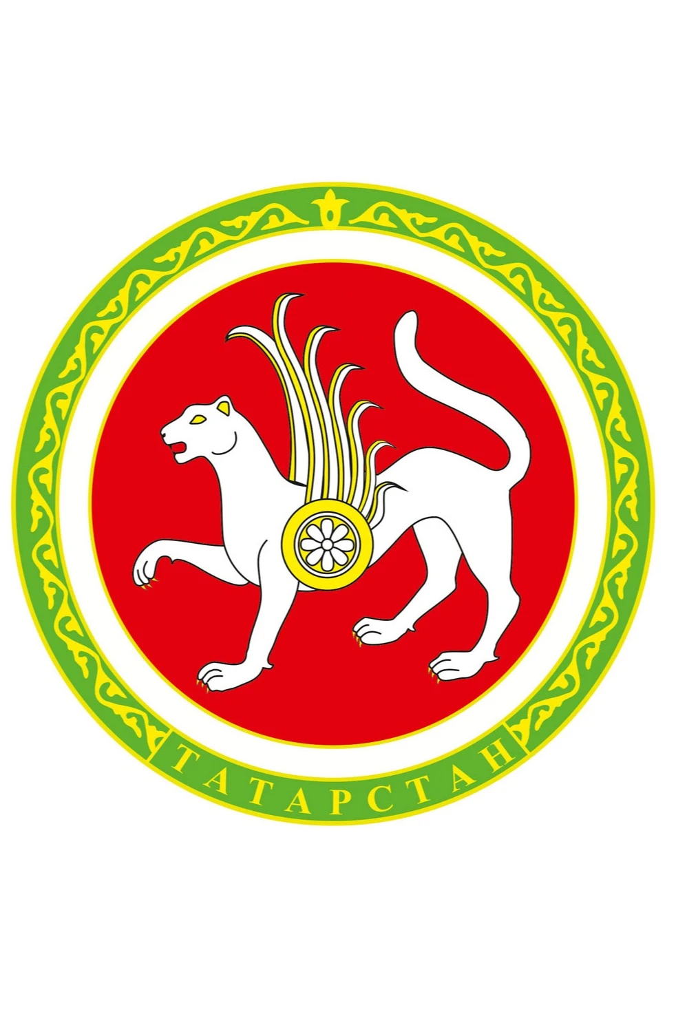 Герб Татарстана 35х43 см, вышитый#1