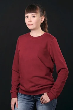 Купить толстовку Тревис унисекс бордовую