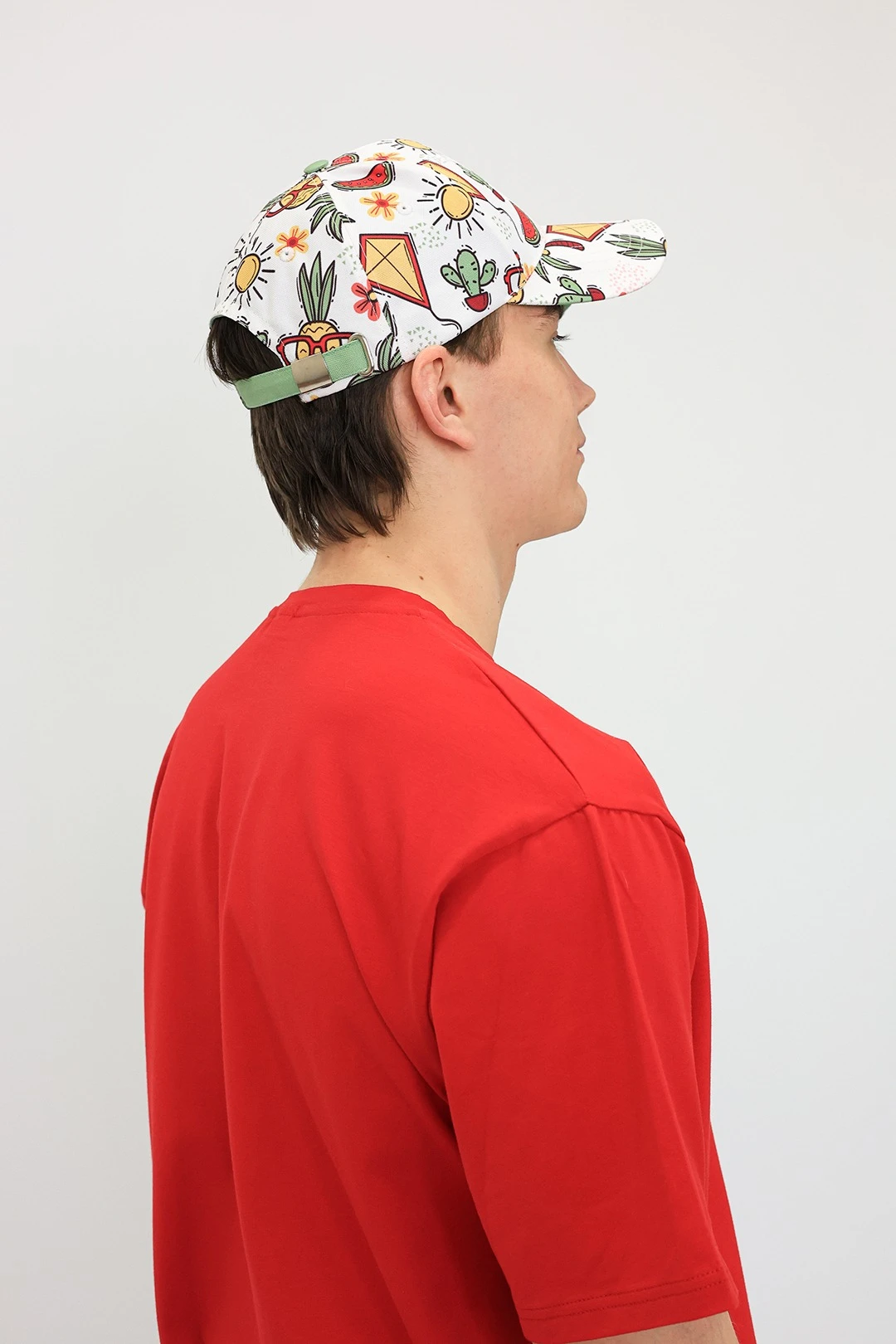 Бейсболка Мак шестиклинка, взрослая с полной запечаткой (полиэстер)#1