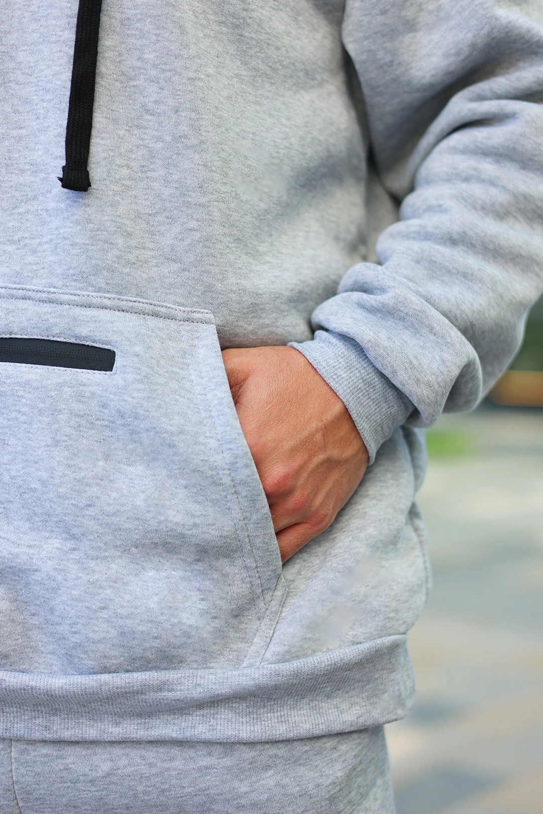 Худи Кензи из футера унисекс, однотонная#3