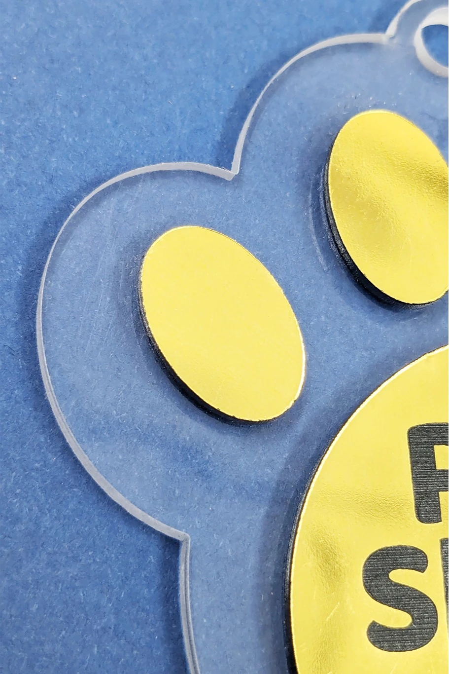 Медаль из акрила АК4003 Круг 40 мм с гравировкой#1