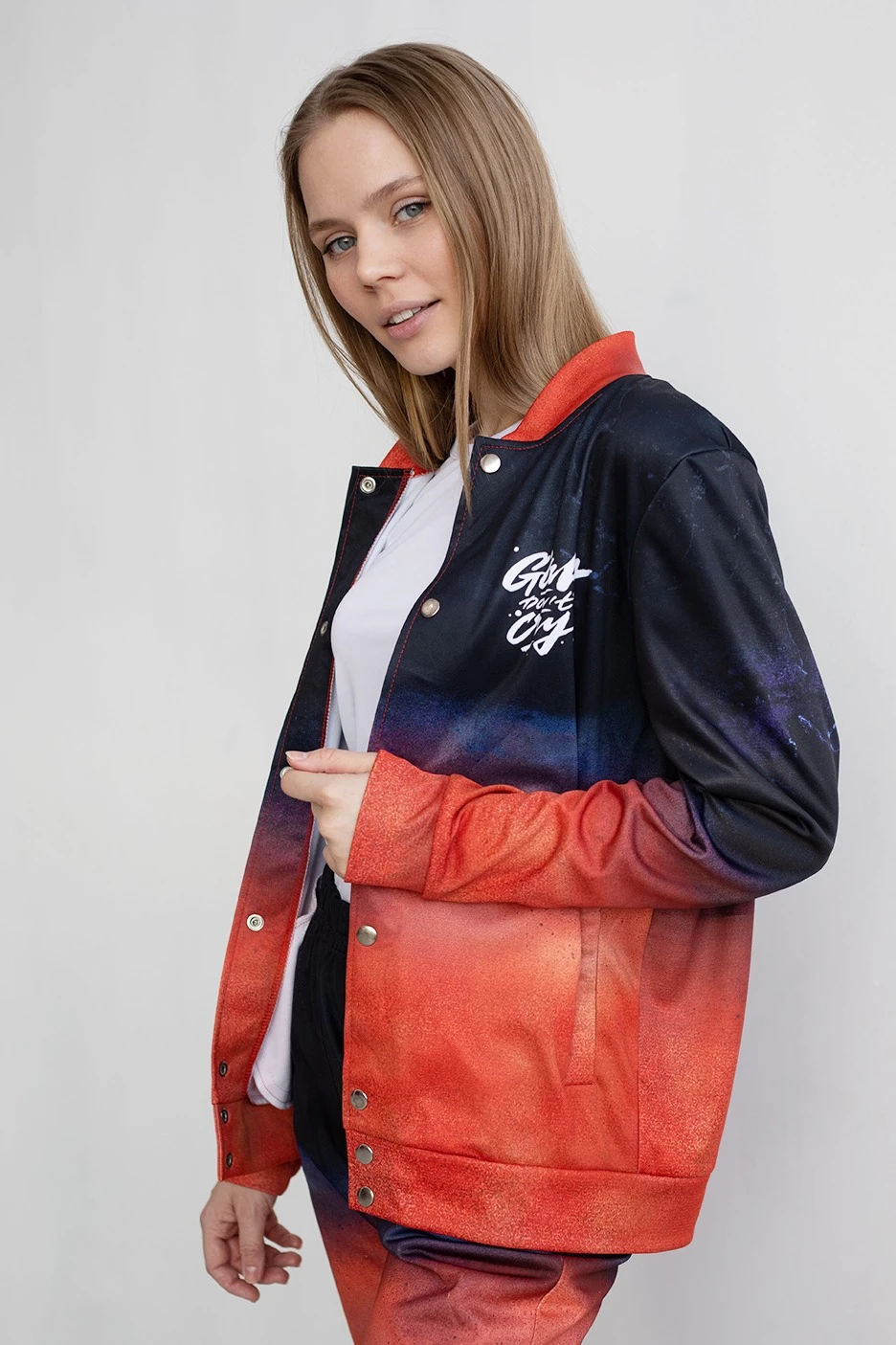 Купить бомбер Блэйд унисекс "Quarterback"