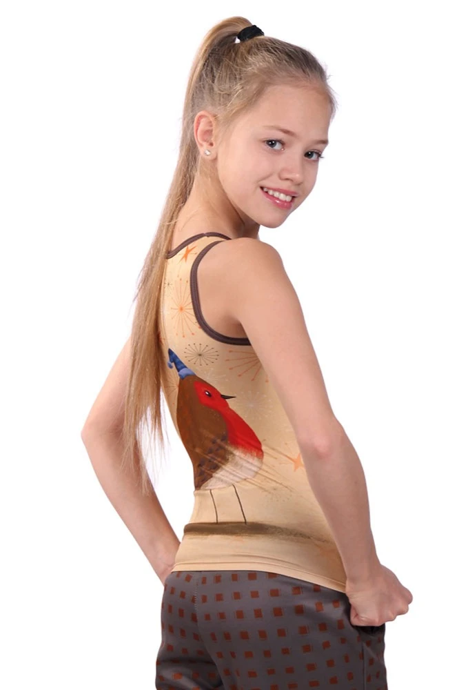 Майка Берри детская с полной запечаткой#1