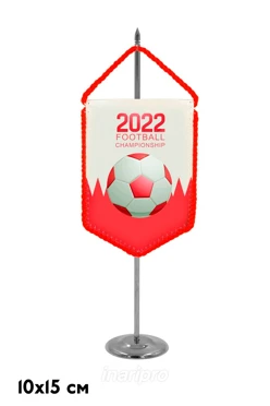 Купить вымпел угол печатный из атласа со шнуром, 10х15 см Купить вымпел угол печатный из атласа со шнуром, 10х15 см