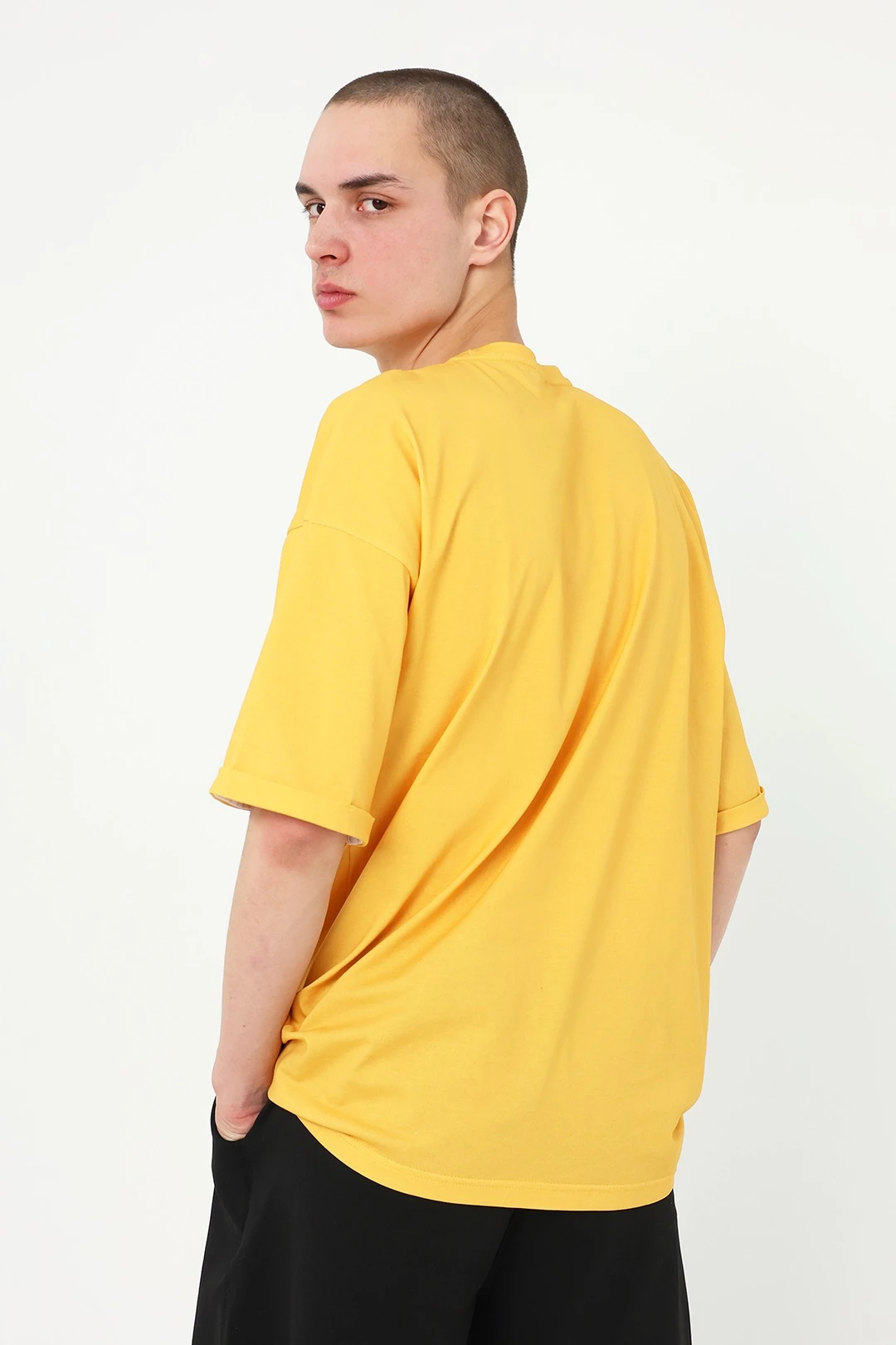 Футболка Бен оверсайз унисекс из кулирки хб с полной запечаткой "Extra"#3 Футболка Бен оверсайз унисекс из кулирки хб с полной запечаткой "Extra"#3