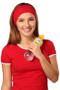 Повязка трикотажная двухслойная взрослая, однотонная#2