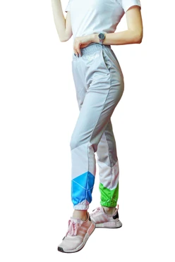 Купить брюки Экшен женские с полной запечаткой