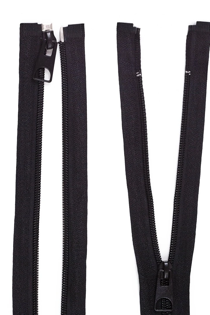 Купить молнию спираль тип 5 разъемную 80 см, черную Купить молнию спираль тип 5 разъемную 80 см, черную