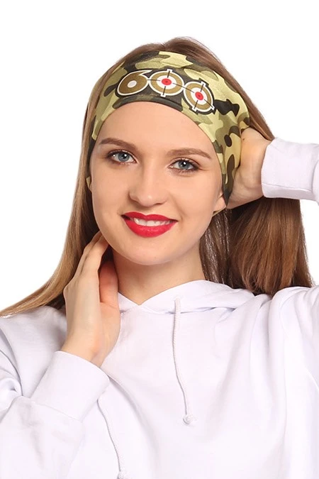 Повязка двухслойная из бифлекса взрослая, с полной запечаткой#2 Повязка двухслойная из бифлекса взрослая, с полной запечаткой#2