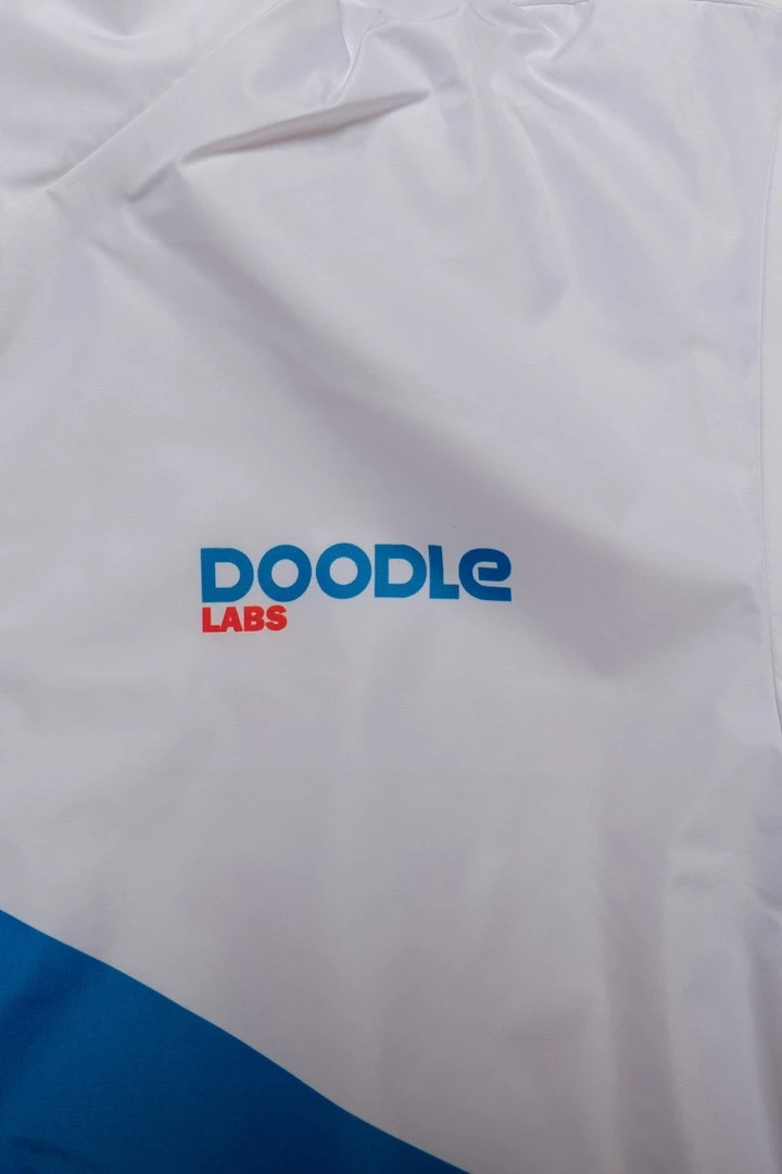 Ветровка Спортинг с двойным воротником унисекс, с полной запечаткой "Tricolor"#1