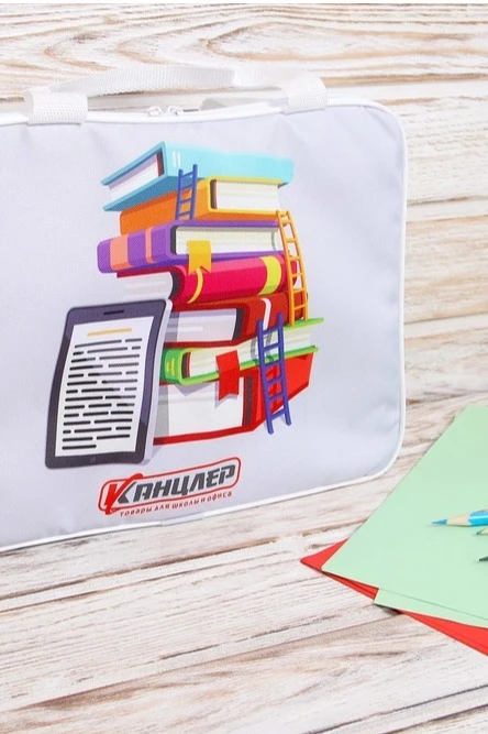 Сумка Ворд с ручками 25х35 см, с полной запечаткой "Chancellor"#1