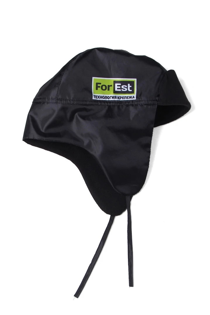 Купить шапку-ушанку на флисе "Forest"