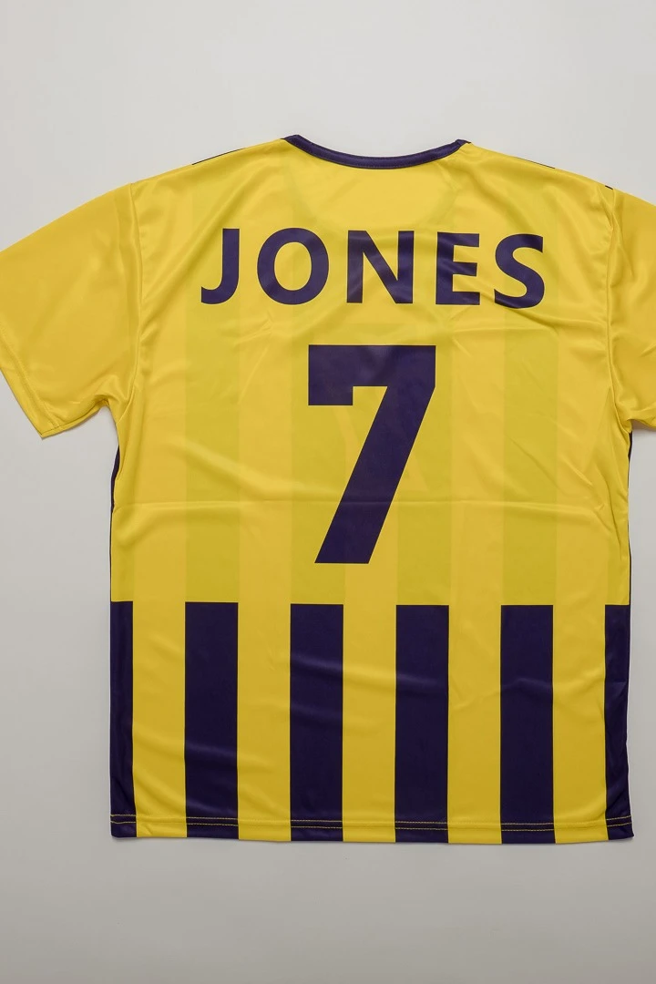 Футбольная форма Юве мужская с полной запечаткой "Jones"#1
