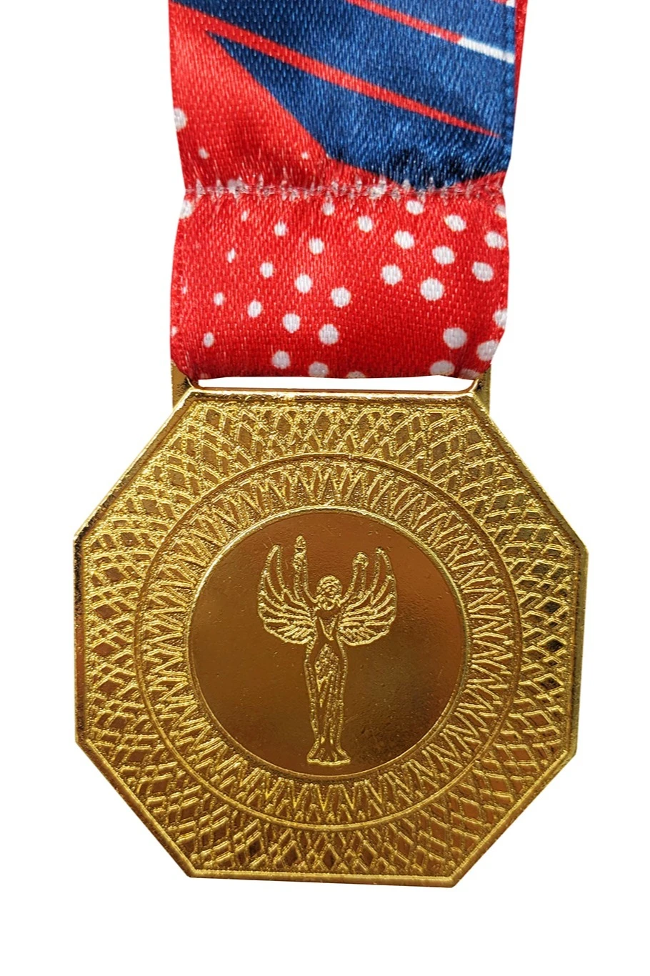 Лента для медали атлас ширина 3 см пришивная#3