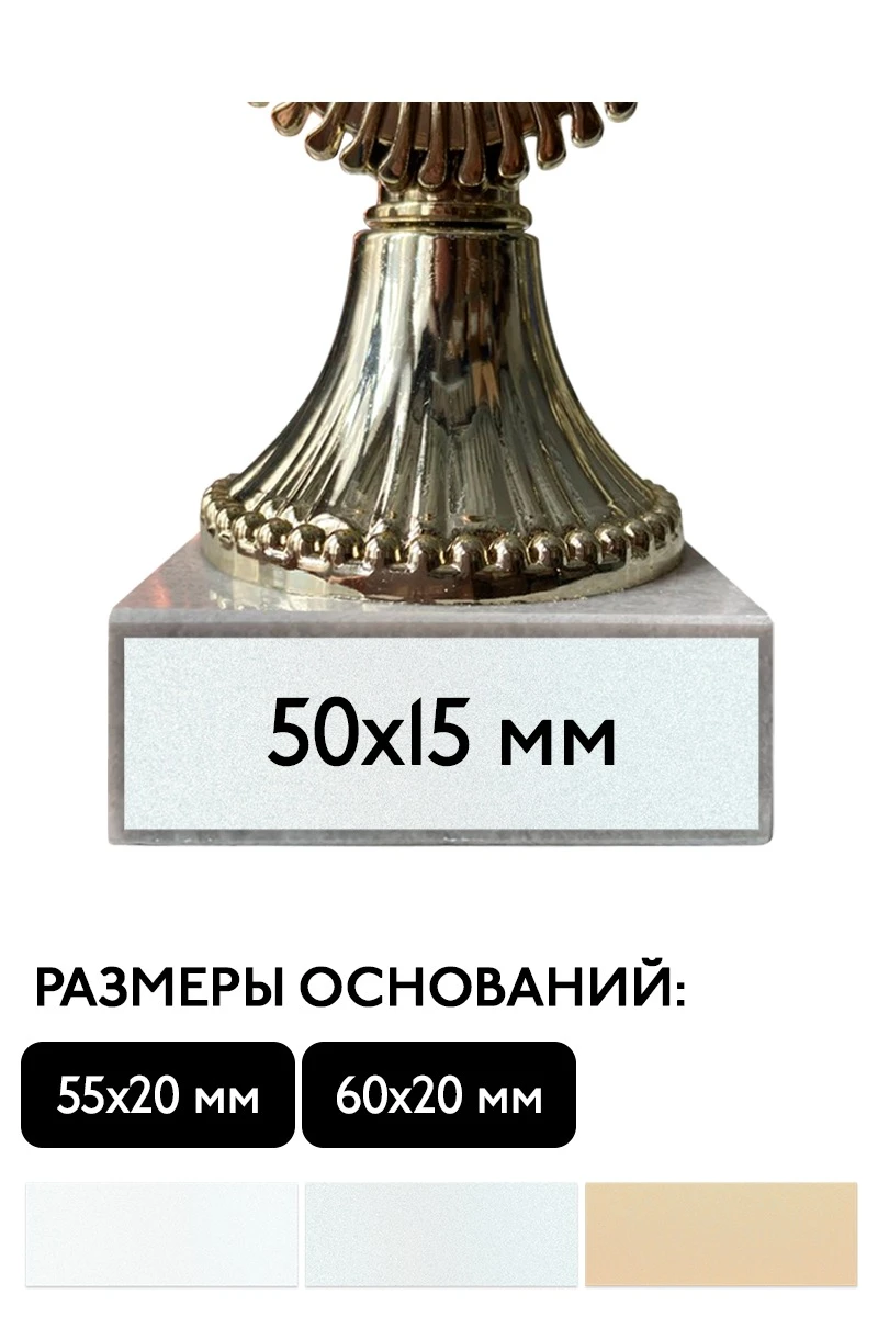 Купить шильд прямоугольный 50х15 мм