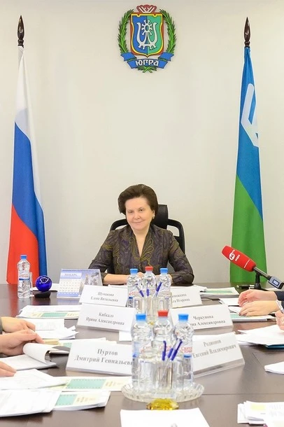 Флаг ХМАО-Югры#4 Флаг ХМАО-Югры#4