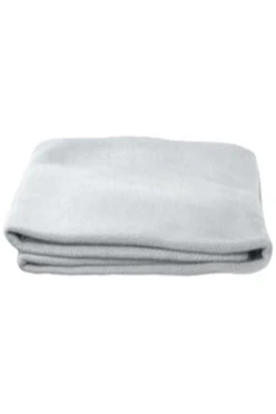 Купить белый плед Классик флисовый 155х200 см