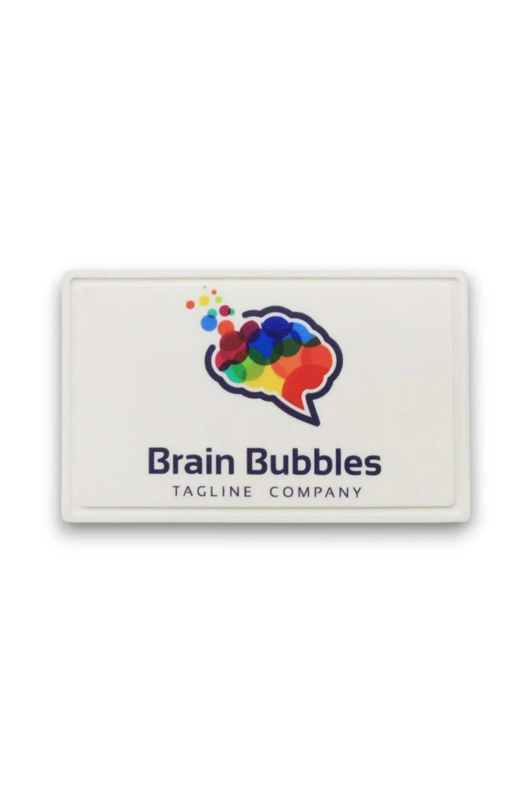 Купить шеврон ПВХ Прямоугольник под УФ нанесение 5х8 см "Brain Bubbles" Купить шеврон ПВХ Прямоугольник под УФ нанесение 5х8 см "Brain Bubbles"