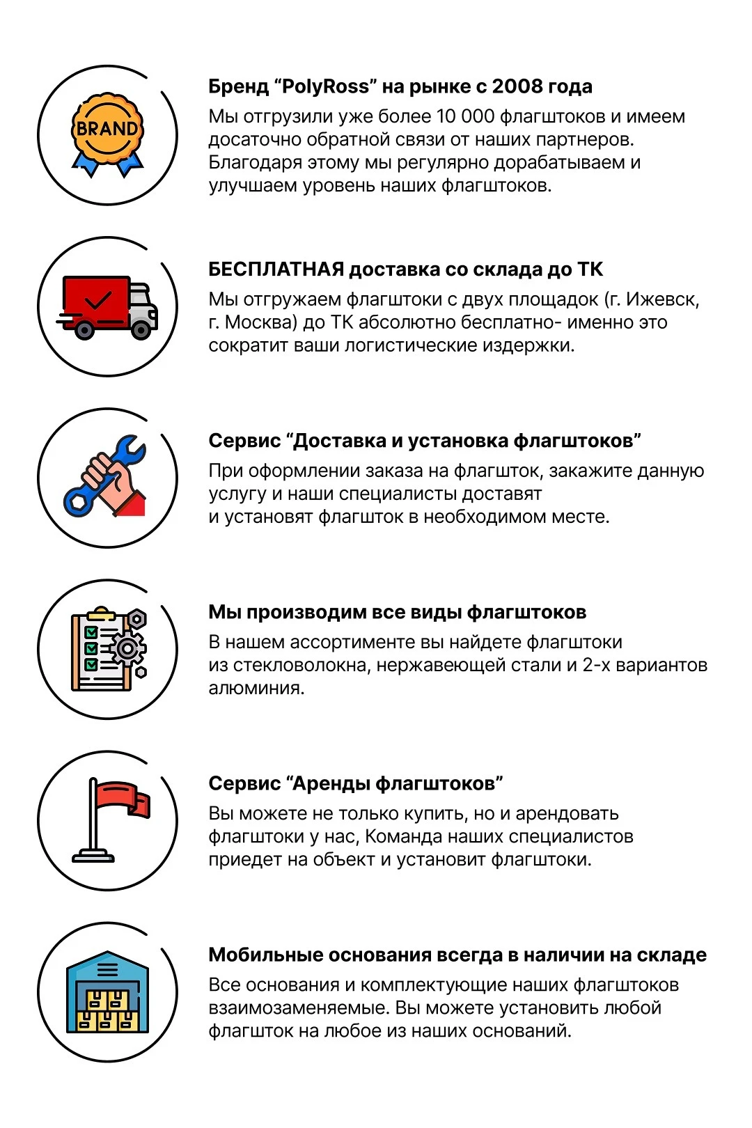 Флагшток из нержавеющей стали с плечом с закрытым механизмом 5 м, Гамма#3