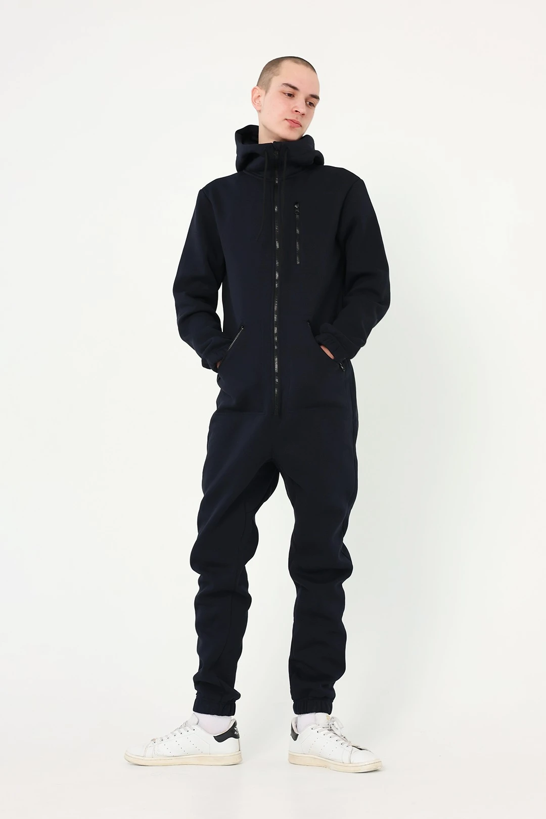 Комбинезон Флойд из футера унисекс, однотонный#2 Комбинезон Флойд из футера унисекс, однотонный#2