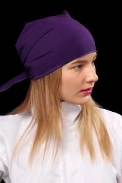 Купить бандану х/б кулирная гладь 60*60*90 темно-синюю