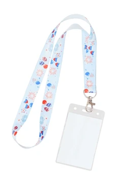 Лента для бейджа блекаут ширина 2 см, с карабином-люкс, с печатью#1 Лента для бейджа блекаут ширина 2 см, с карабином-люкс, с печатью#1