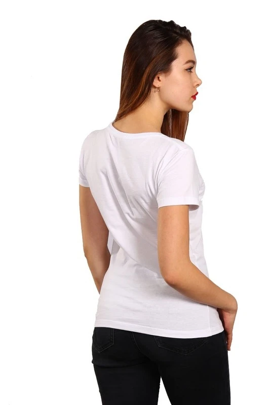 Купить футболку Премиум женскую белую