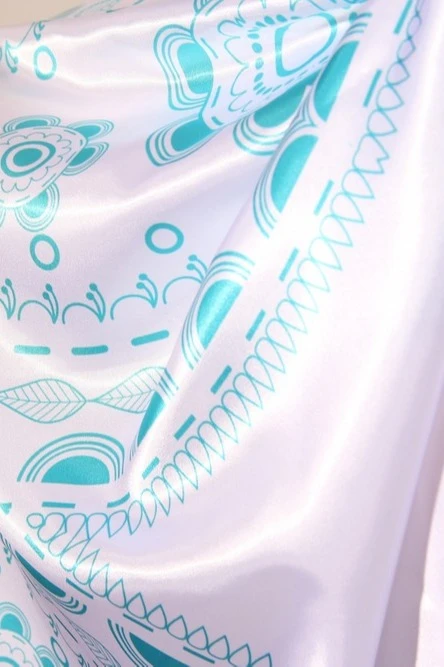 Платок Шанель 90х90 см, с полной запечаткой "Daty"#4