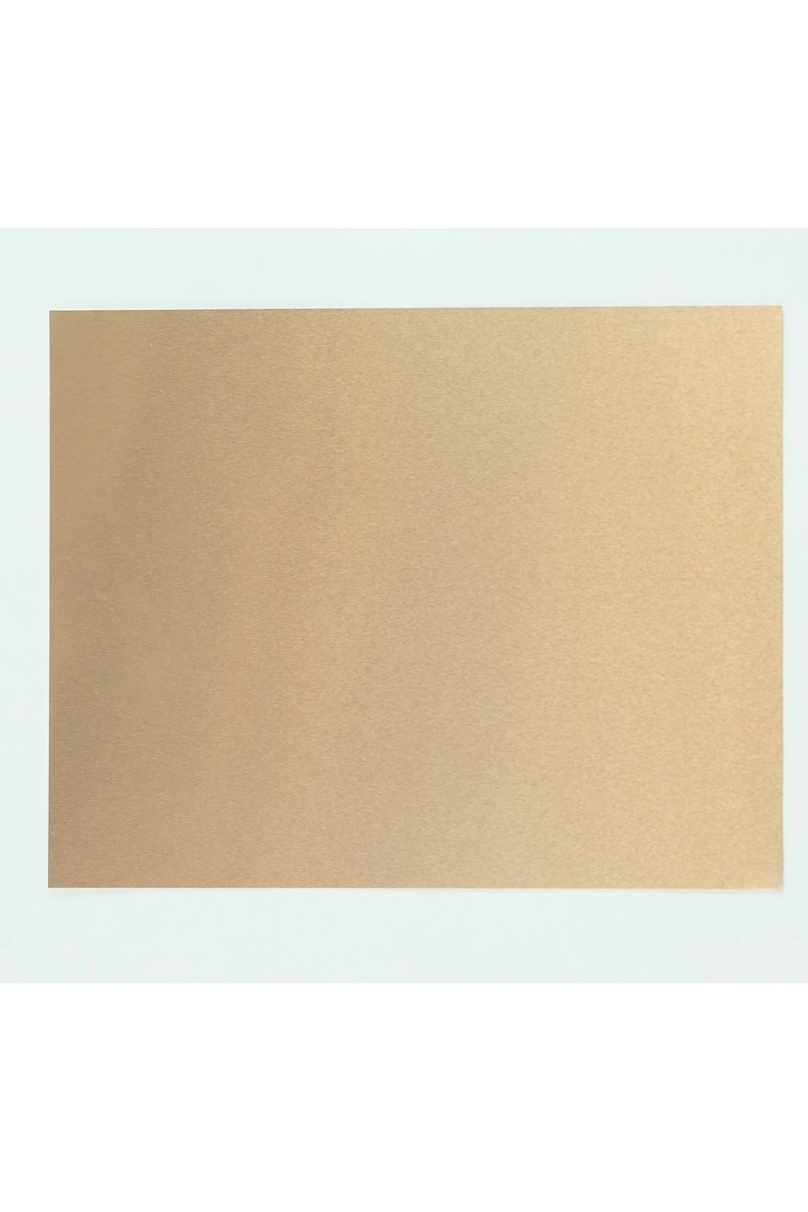 Алюминий сатин односторонний 200х300 мм 0,45 мм, медь#4