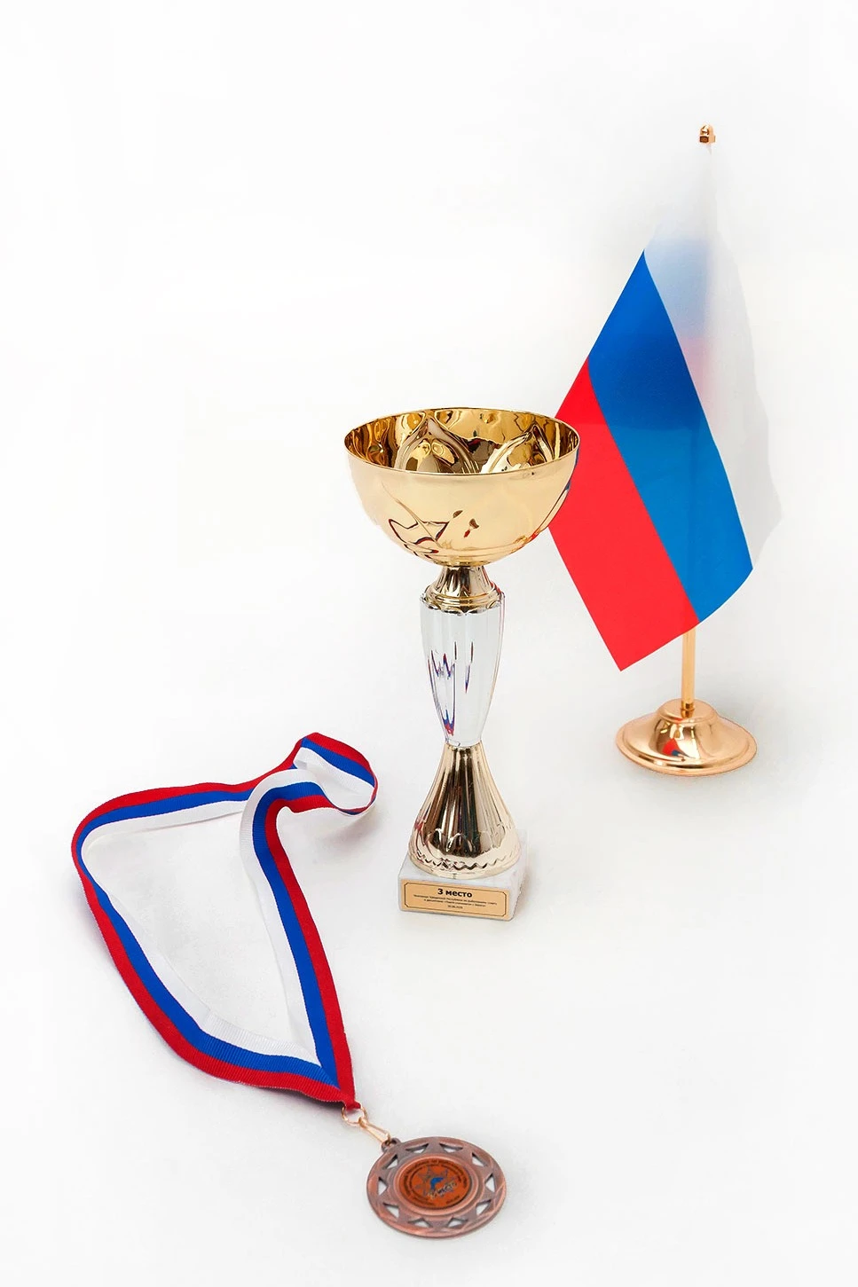 Флагшток настольный (золото, сталь) 1 шток#5