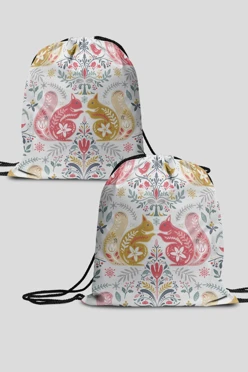 Купить рюкзак Уолкер 40х40 см с принтом "Squirrels"