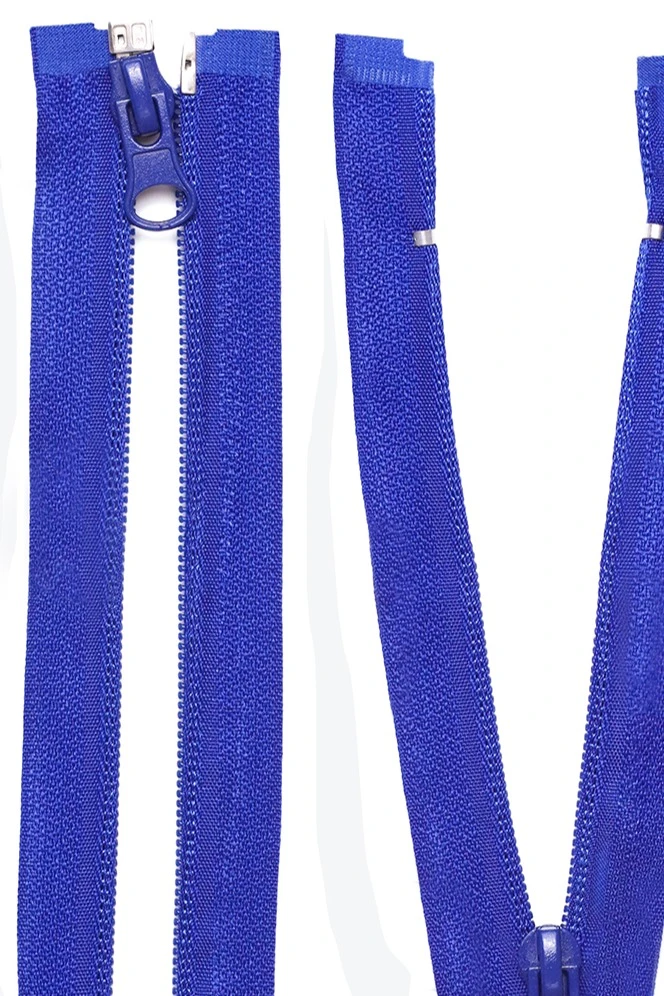 Купить молнию тип 5 реверсивная разъемная 80 см, василек