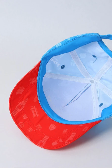 Бейсболка Стандарт детская с полной запечаткой (полиэстер) "Children's weekend camp"#6