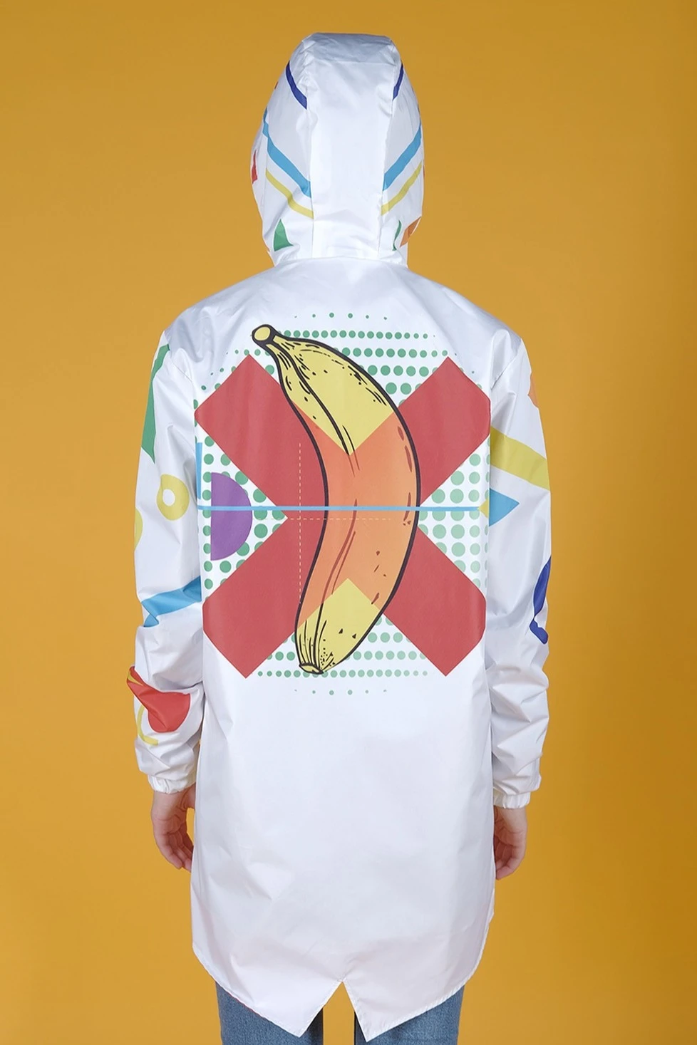 Ветровка Энерджи унисекс с полной запечаткой "Banan"#2 Ветровка Энерджи унисекс с полной запечаткой "Banan"#2