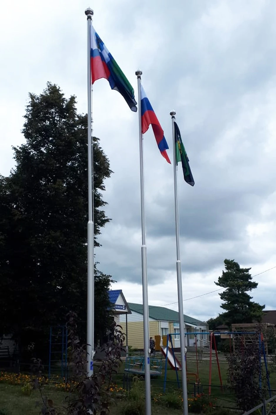 Флагшток алюминиевый с открытым механизмом 10 м (анодирование), Сириус#2